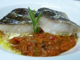 bacalao con pisto