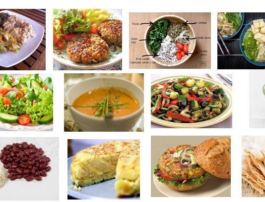 Menú semanal vegetariano