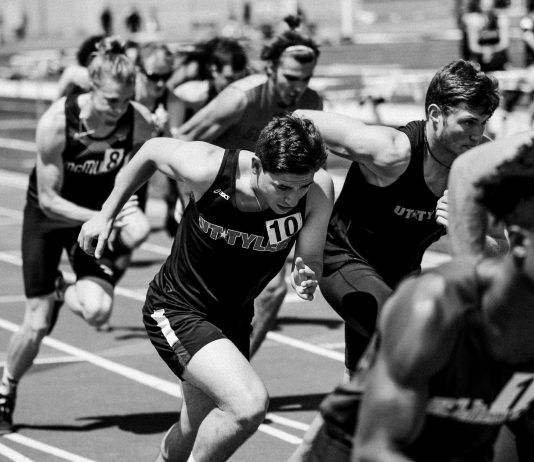 carrera de atletismo