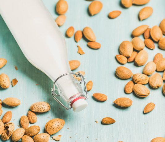 bebida vegetal de almendras